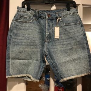 NSF jean shorts
